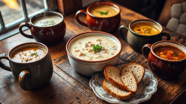 Top recettes de soupes et chowders réconfortants de Nouvelle-Angleterre
